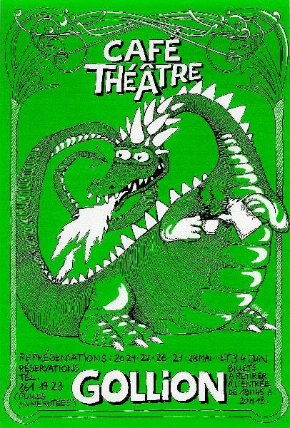 Affiche 1988 : Café-Théâtre (le premier du nom)