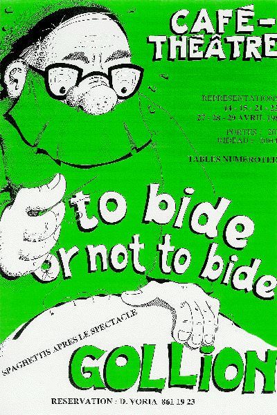 Affiche 1989 : To bide or not to bide
