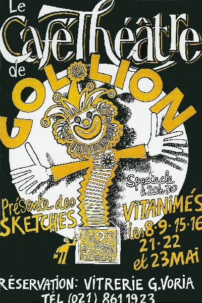 Affiche 1992 : Sketches Vitanimés