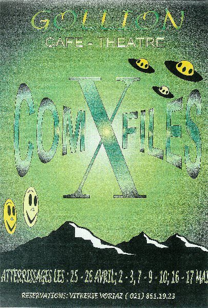 Affiche 1997 : Com'X files