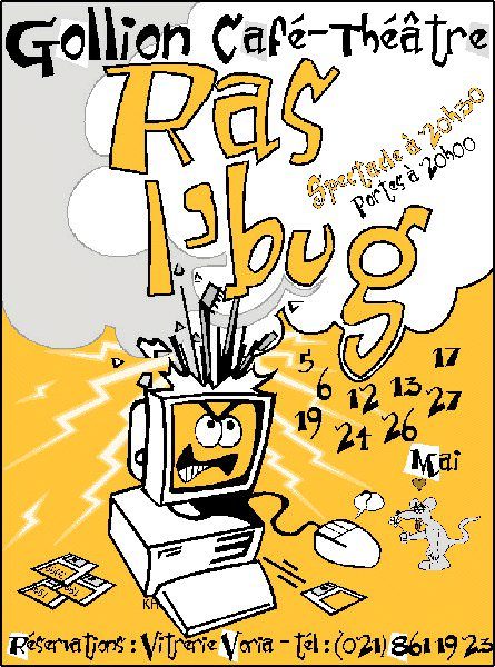 Affiche 2000 : Ras l'Bug
