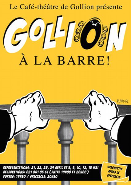 Affiche 2006 : Gollion à la barre