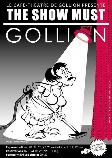 Affiche 2007 : The show must Gollion