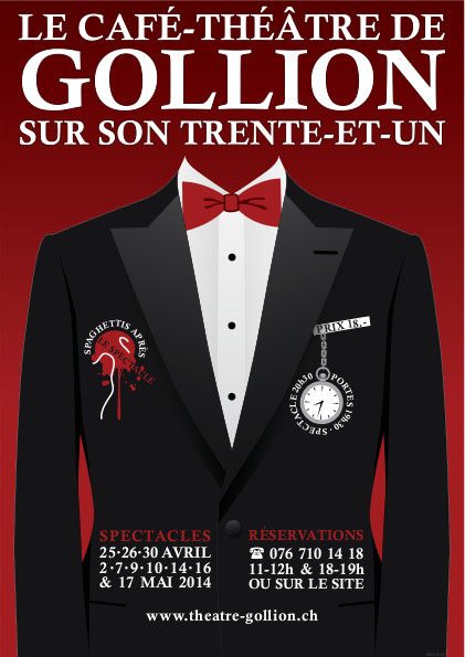 Affiche 2014 : Gollion sur son trente-et-un