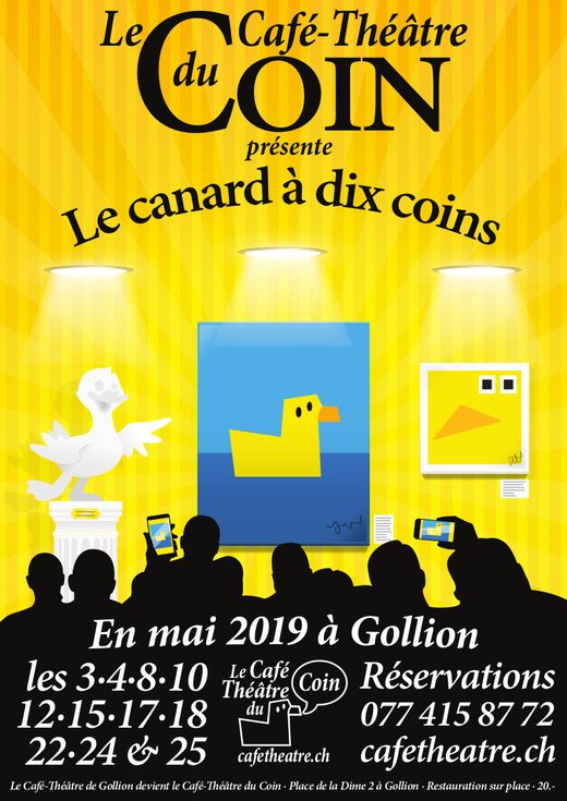 Affiche 2019 : Le canard à dix coins