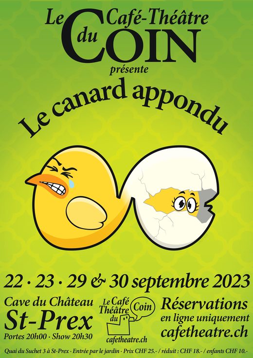 Affiche 2023 : Le canard appondu !